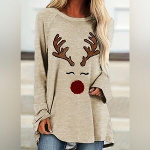 Reindeer Tunic NEW Size XL